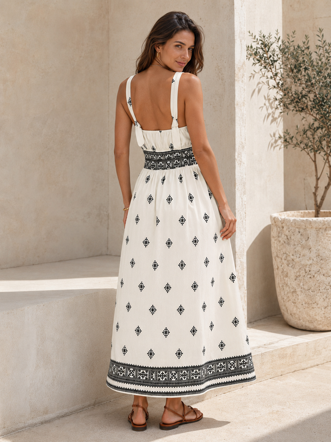 Vestido Amara marfil
