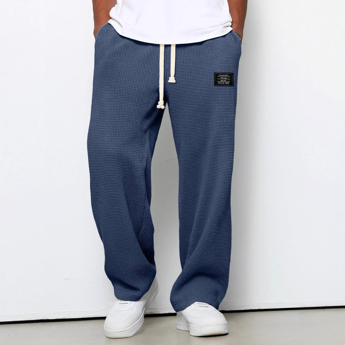 Samuel | Pantalón Ancho Con Cintura Ajustable