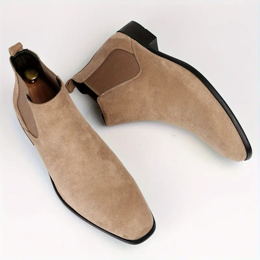 Herman | Botas Chelsea de Ante Elegantes