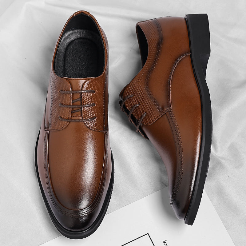 Winston | Oxford de Cuero Brillante
