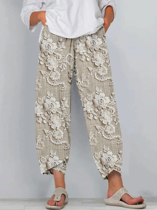 Pantalones Impresos Relaxed Inés™