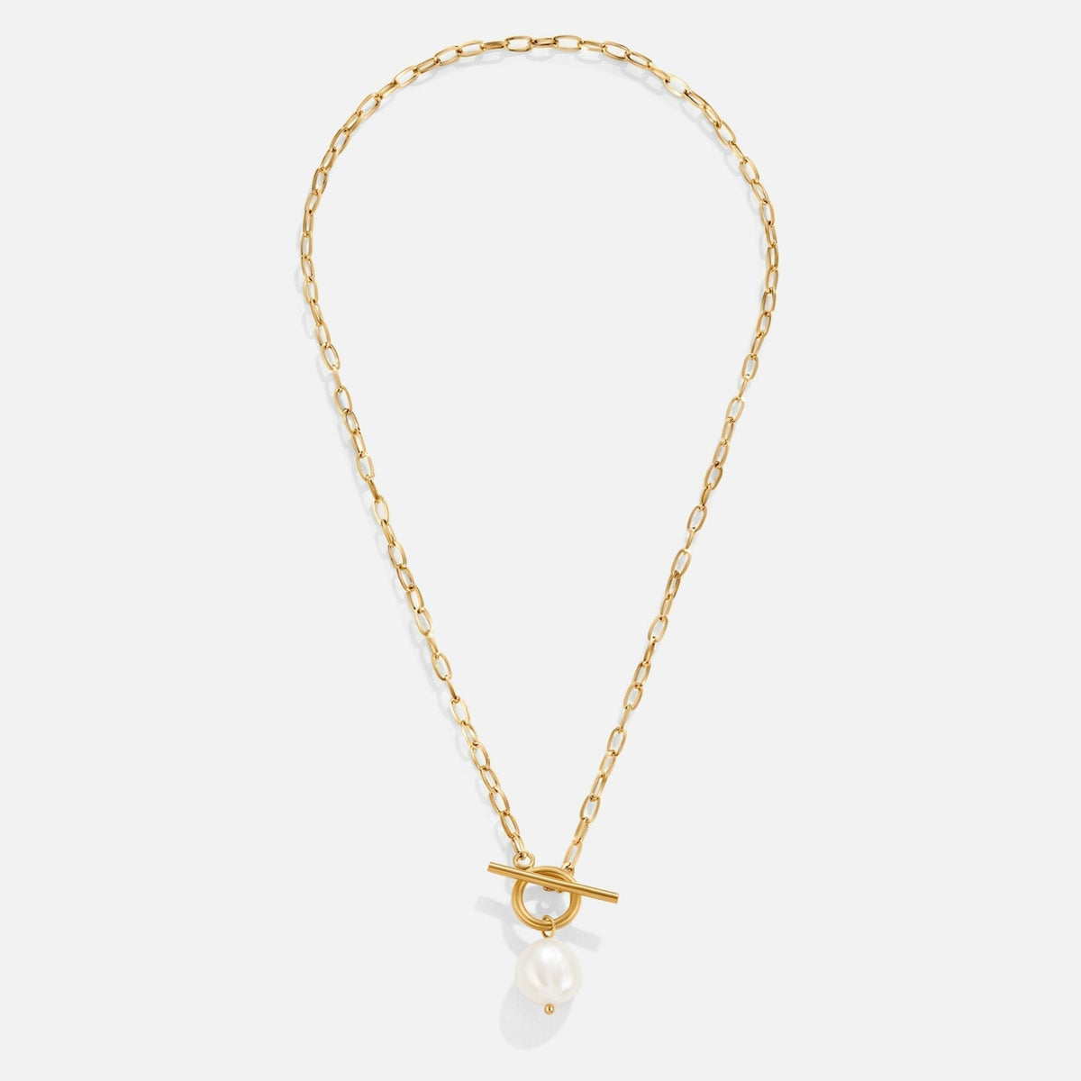 Cadena de oro con perlas de agua dulce Eva